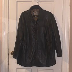 Rainforest Dark Brown Leather Jacket